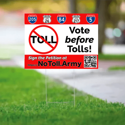 No-Toll-Army-sign-H-frame-grass-v3